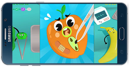 دانلود بازی اندروید کلینیک میوه Fruit Clinic v0.2.2