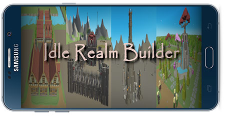 دانلود بازی اندروید شبیه ساز ساخت قلمرو Idle Realm Builder v1