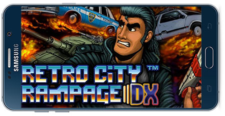 دانلود بازی اندروید آشوب در شهر Retro City Rampage DX v1.0.6