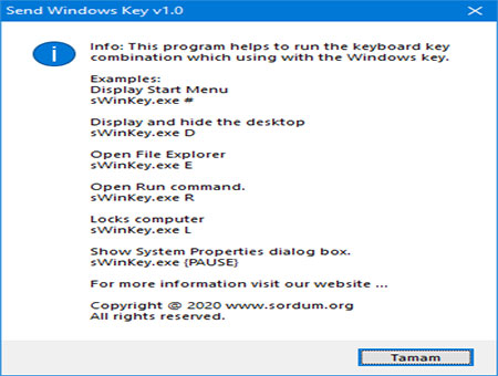 instal the last version for windows Send Windows Key