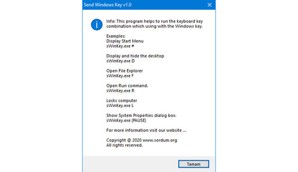 instal the last version for windows Send Windows Key
