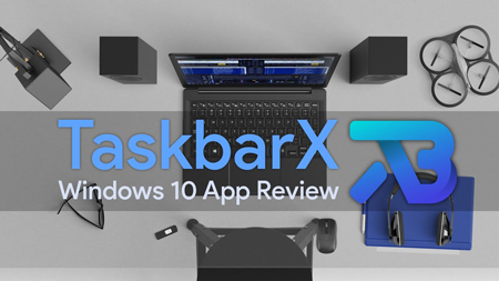 دانلود نرم افزار ویرایش و شخصی سازی تسکبار TaskbarX v1.7.0.0