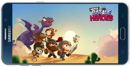 دانلود بازی اندروید Merge Battle Heroes v1.2.5