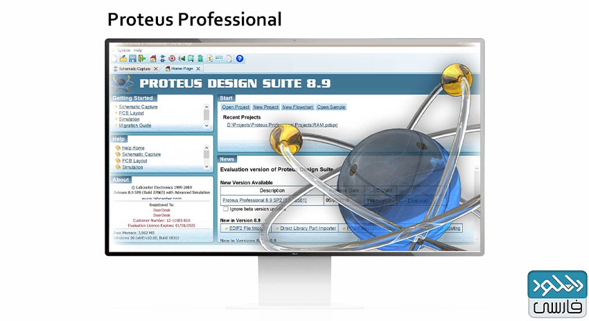 دانلود نرم افزار Proteus Professional v8.11 SP1 Build 30228