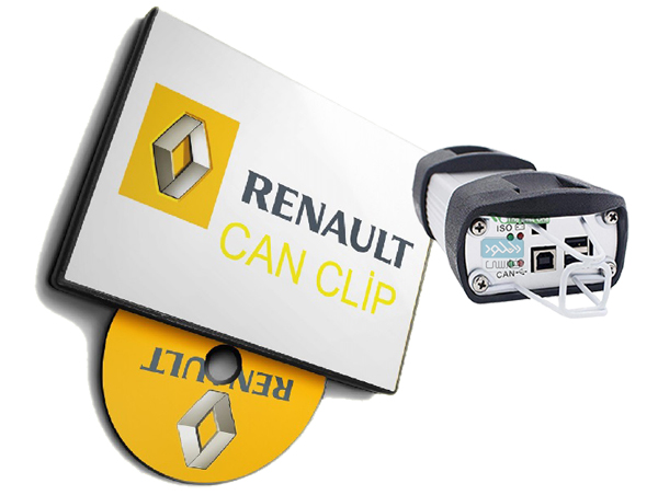 دانلود نرم افزار Renault CAN Clip v205