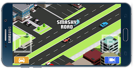 دانلود بازی اندروید جاده پر سروصدا Smashy Road: Wanted 2 v1.3