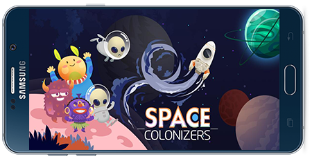 دانلود بازی اندروید Space Colonizers clicker v3.3.7