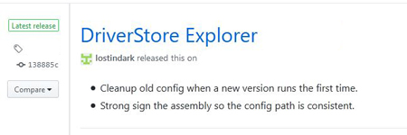 دانلود نرم افزار DriverStore Explorer v0.11.26