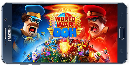 دانلود بازی اندروید جنگ جهانی World War Doh v1.4.39