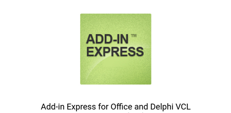 دانلود نرم افزار Add-in Express for Office and Delphi VCL v9.1