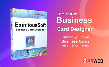 دانلود نرم افزار EximiousSoft Business Card Designer Pro v3.37