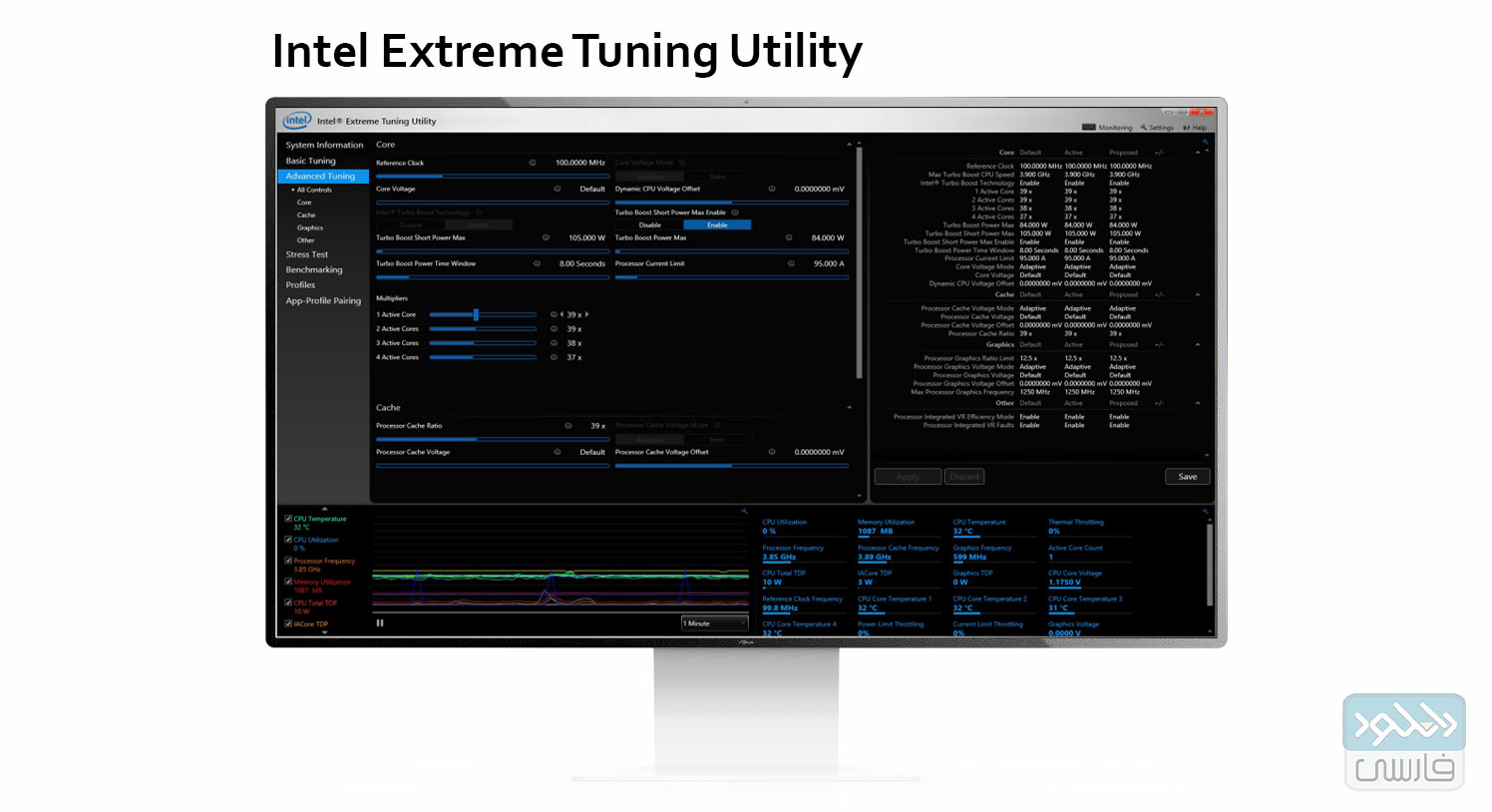 دانلود نرم افزار Intel Extreme Tuning Utility v7.4.0.26