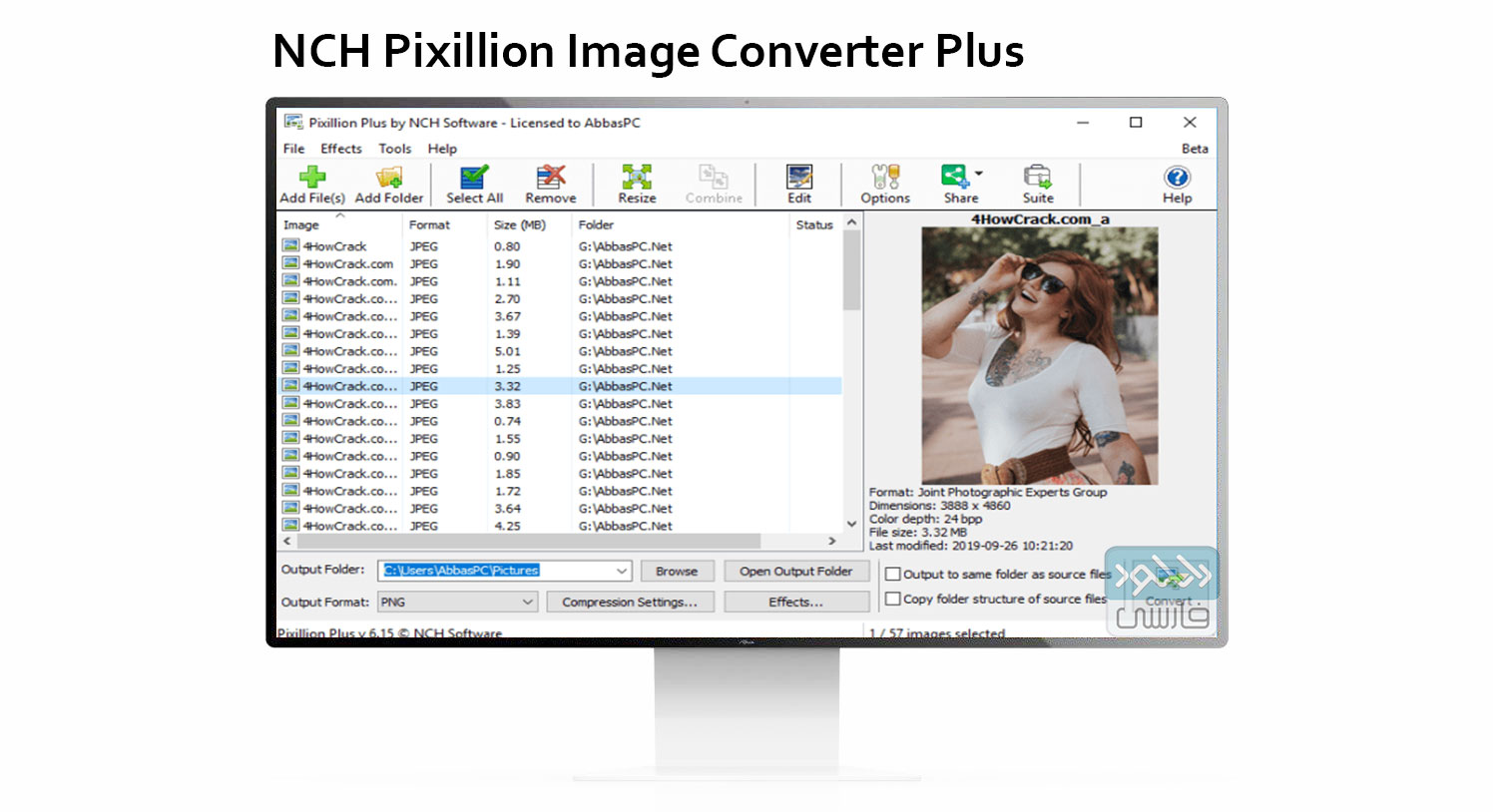 NCH Pixillion Image Converter Plus 11.45 for ios instal