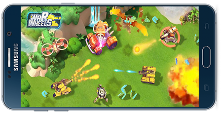دانلود بازی اندروید چرخهای جنگی War Wheels v1.0.049