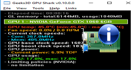 download the new for android GPU Shark 0.31.0