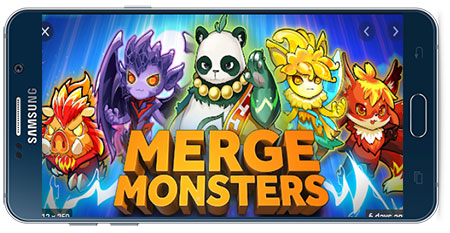 دانلود بازی اندروید ادغام هیولاها Merge monsters v1.2.9
