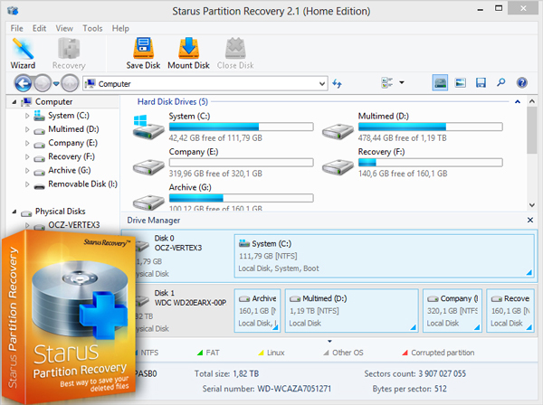 Starus Partition Recovery 4.8 download the new version for android