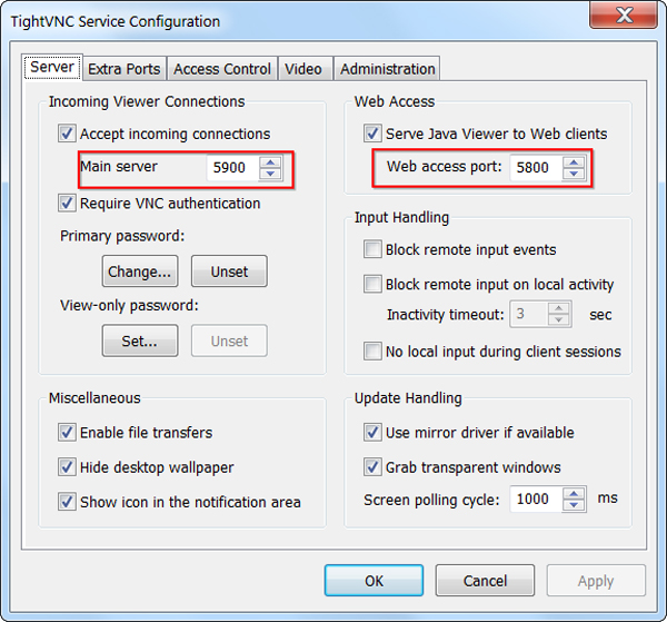 Tightvnc auto reconnect where is em client database file