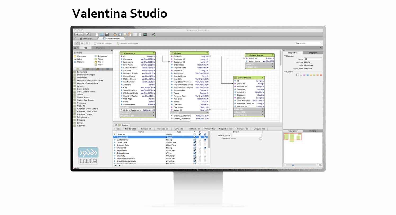 دانلود نرم افزار Valentina Studio Pro v12.4 ایجاد گزارش عملکرد سیستم