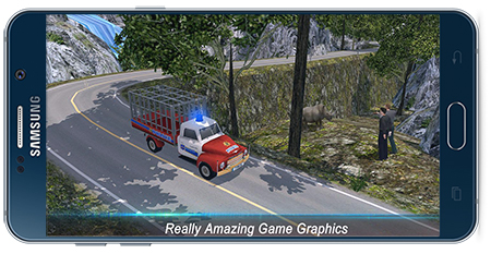 دانلود بازی اندروید Angry Animals Police Transport v1.4