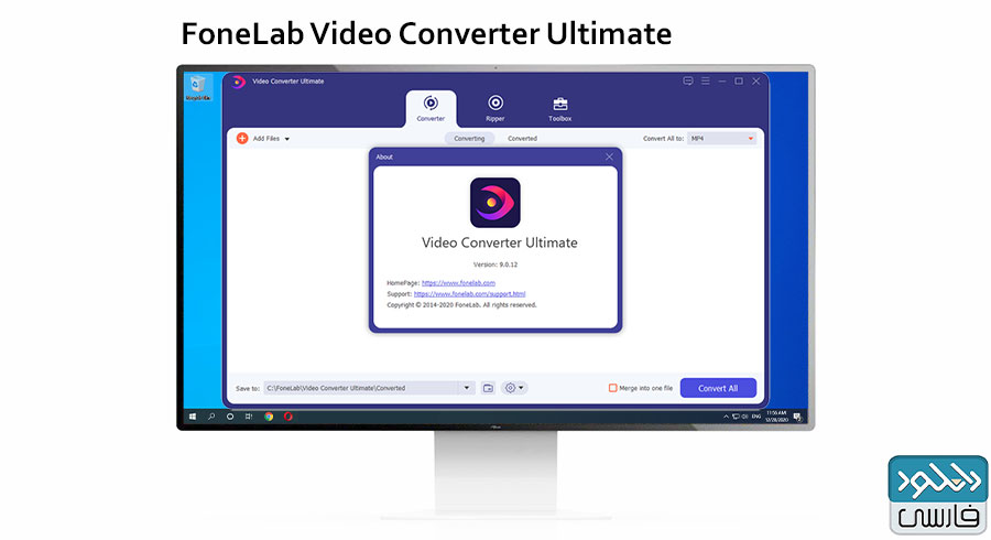 دانلود نرم افزار FoneLab Video Converter Ultimate v9.3.28 تبدیل فیلم برای کامپیوتر