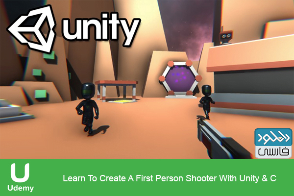 دانلود فیلم آموزشی #Learn To Create A First Person Shooter With Unity & C