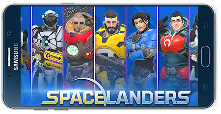دانلود بازی اندروید سفینه های فضایی Spacelanders v1.0.11