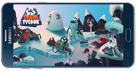 دانلود بازی اندروید Trash Tycoon: idle clicker v0.0.9