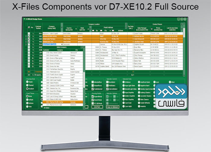 دانلود کامپوننت X-Files Components v6.7 for D7-XE10.2 Full Source