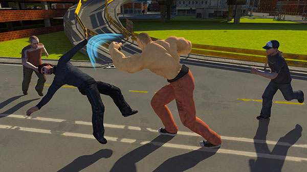 Big Man 3D: Fighting Games