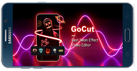 دانلود برنامه GoCut – Glowing Video Editor v2.9.17 برای اندروید