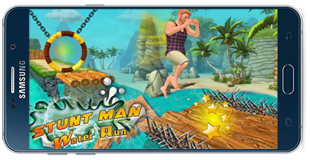 دانلود بازی اندروید Stuntman Water Run v1.2.7