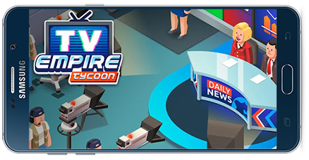 دانلود بازی اندروید TV Empire Tycoon v1.0