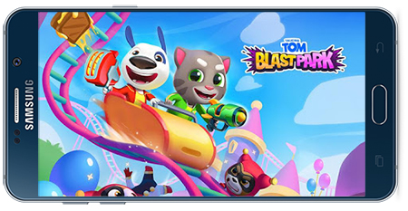 دانلود بازی اندروید Talking Tom Blast Park v1.0.2.164