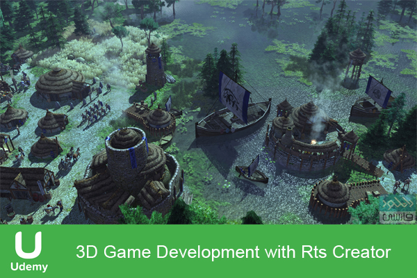 دانلود فیلم آموزشی Udemy – 3D Game Development with Rts Creator