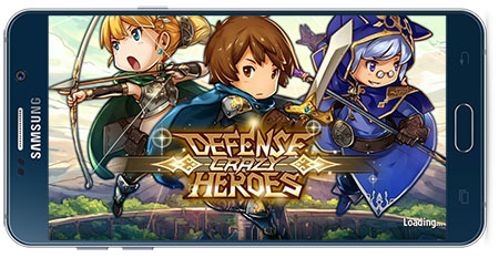 دانلود بازی اندروید قهرمانان دیوانه Crazy Defense Heroes v2.8.0