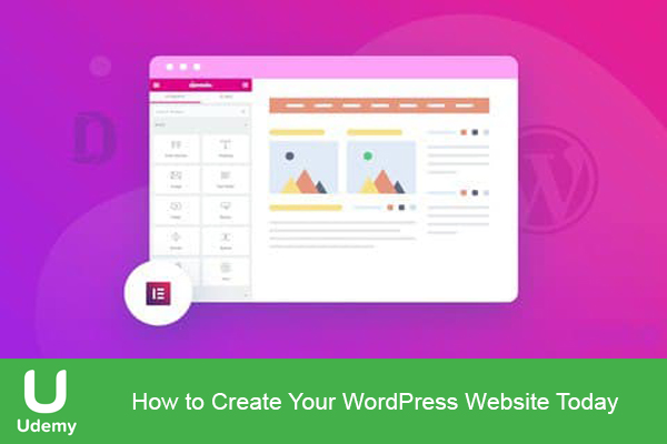 دانلود فیلم آموزشی Udemy – How to Create Your WordPress Website Today