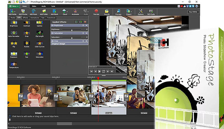 دانلود نرم افزار NCH PhotoStage Professional v8.40