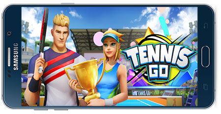 دانلود بازی اندروید Tennis Go: World Tour 3D v0.16.0