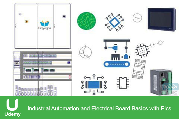 دانلود فیلم آموزشی Udemy – Industrial Automation and Electrical Board Basics with Plcs