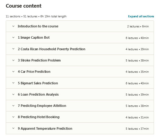 Udemy-Learn-Machine-Learning-Hands-On-ML-Projects-Bootcamp-2021-Screen