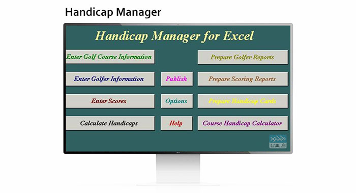دانلود نرم افزار Handicap Manager v7.0.2.0 for Excel