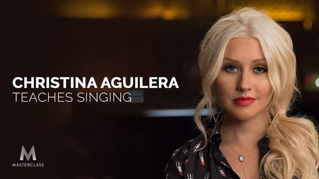 دانلود فیلم آموزشی MasterClass – Christina Aguilera Teaches Singing