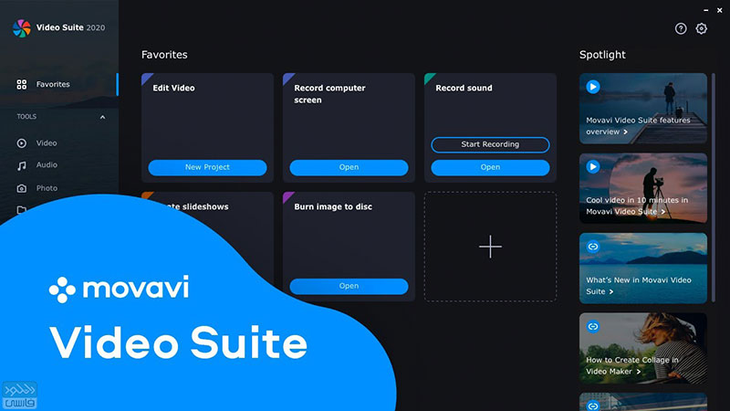 دانلود نرم افزار Movavi Video Suite v22.3.0 ویندوز – مک