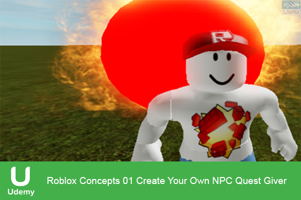 دانلود فیلم آموزشی Udemy – Roblox Concepts 01 Create Your Own NPC Quest Giver