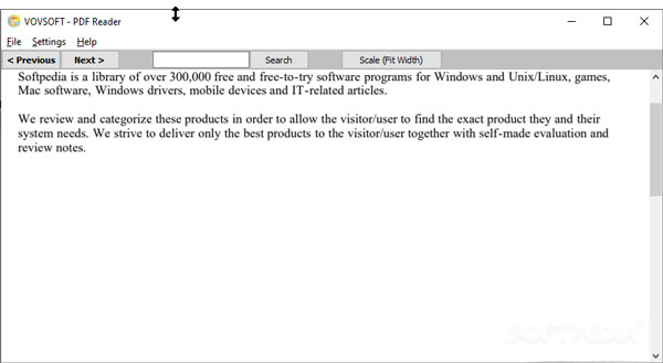 Vovsoft PDF Reader 4.1 free download