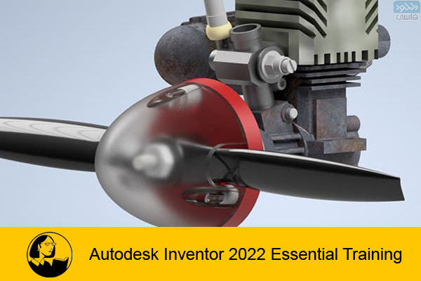 دانلود فیلم آموزشی Lynda – Autodesk Inventor 2022 Essential Training