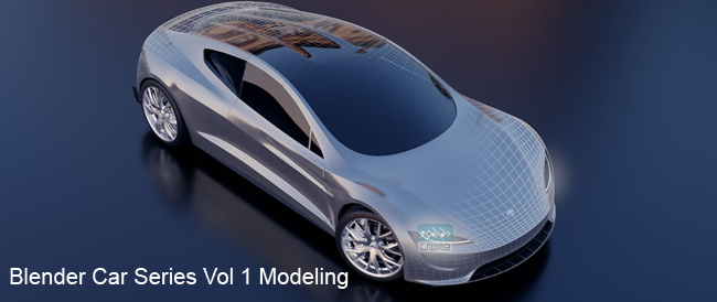 دانلود فیلم آموزشی CGfasttrack – Blender Car Series Vol 1 Modeling