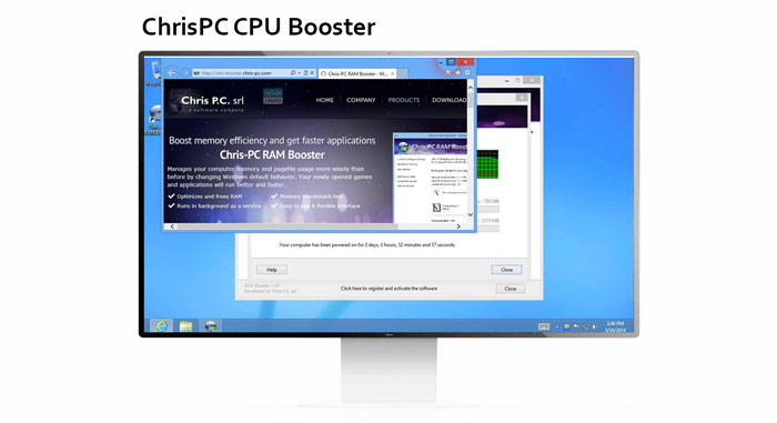 دانلود نرم افزار ChrisPC CPU Booster v1.16.11