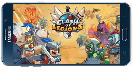 دانلود بازی اندروید Clash of Legions – Kingdom Rise v1.245